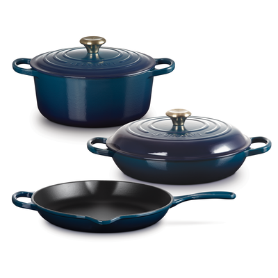 7-Piece Enamelled Cast Iron Set | Le Creuset